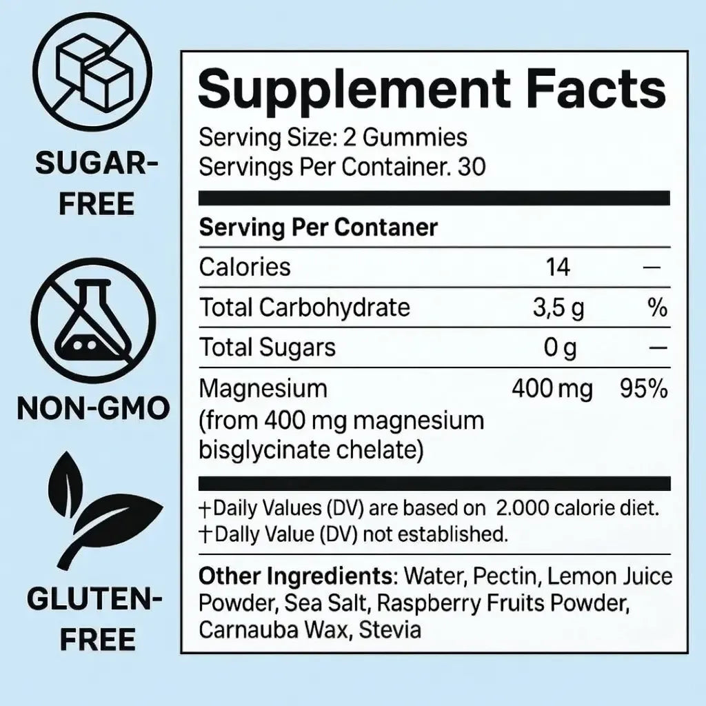 SPNutrition Magnesium Bisglycinate Gummies